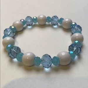 Women’s bracelet, Summer bracelet, Handmade, Blue